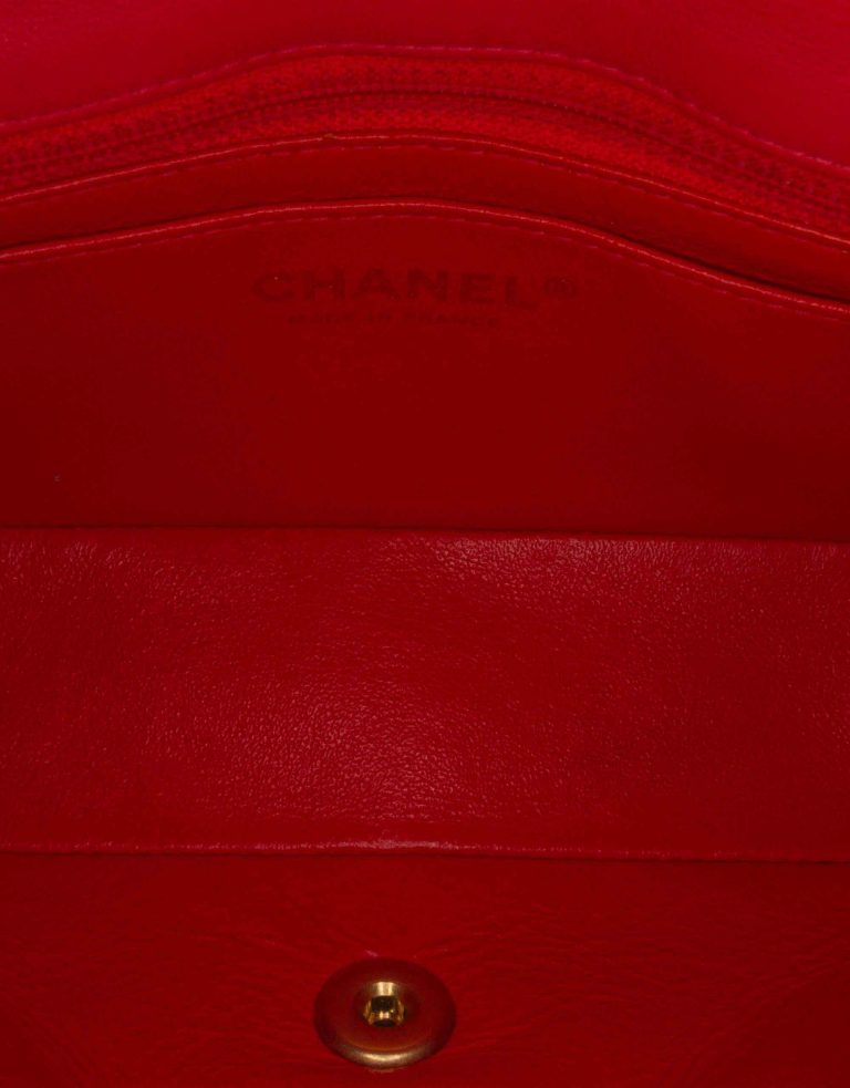 Chanel Timeless Mini Rectangulaire Agneau Rouge Intérieur | Vendez votre sac de créateur