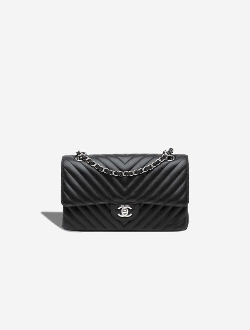 Chanel Timeless Medium Lamb Black Front | Sell your designer bag