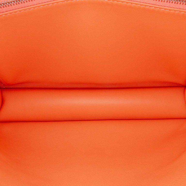 Hermès Constance 24 Swift / Doblis Suede Gris Tourterelle / Crevette Inside | Sell your designer bag