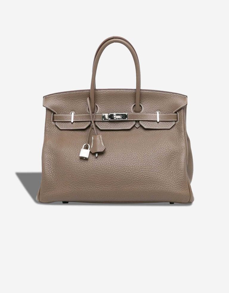 Hermès Birkin 35 Togo Étoupe Front | Sell your designer bag