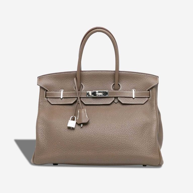 Hermès Birkin 35 Togo Étoupe Front | Verkaufen Sie Ihre Designertasche