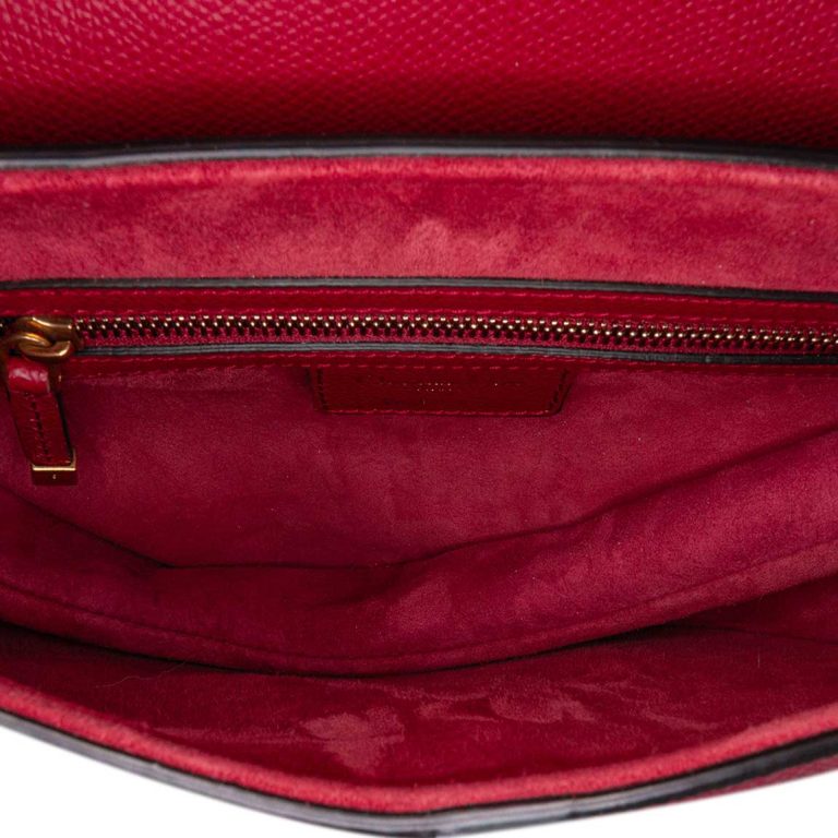 Dior Saddle Medium Kalbsleder Red Inside | Verkaufen Sie Ihre Designertasche