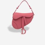 Dior Saddle Mini Calf Pink Front | Sell your designer bag