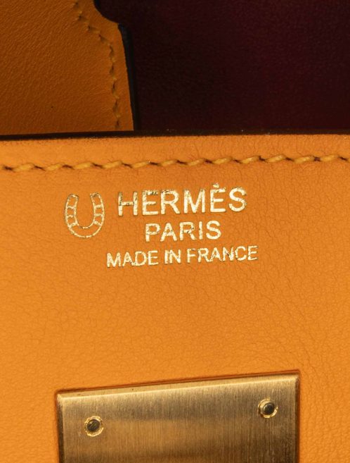 Hermès Birkin HSS 30 Swift Rouge Vif / Jaune d'Or Logo | Sell your designer bag