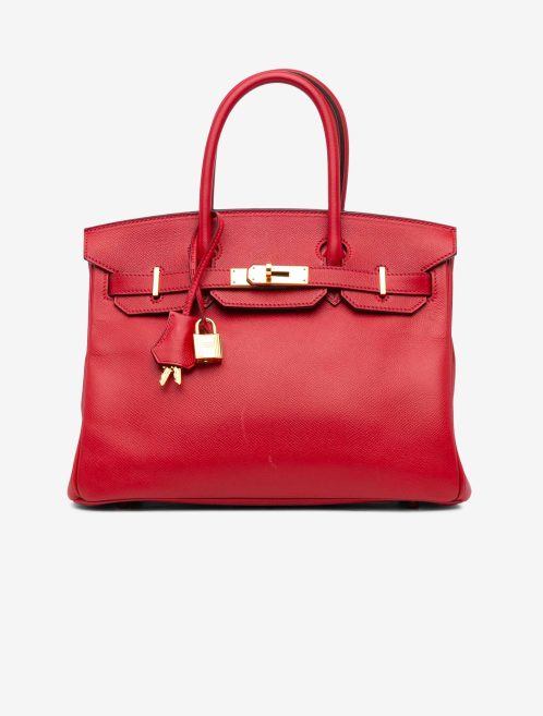 Hermès Birkin 30 Epsom Rouge Casaque Front | Sell your designer bag