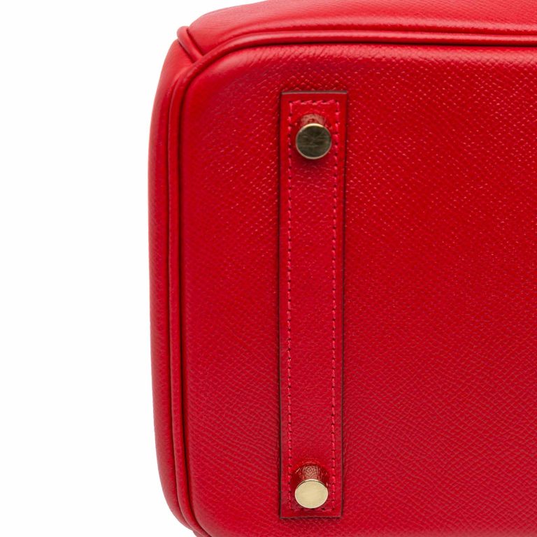 Hermès Birkin 30 Epsom Rouge Casaque Signs of wear | Sell your designer bag