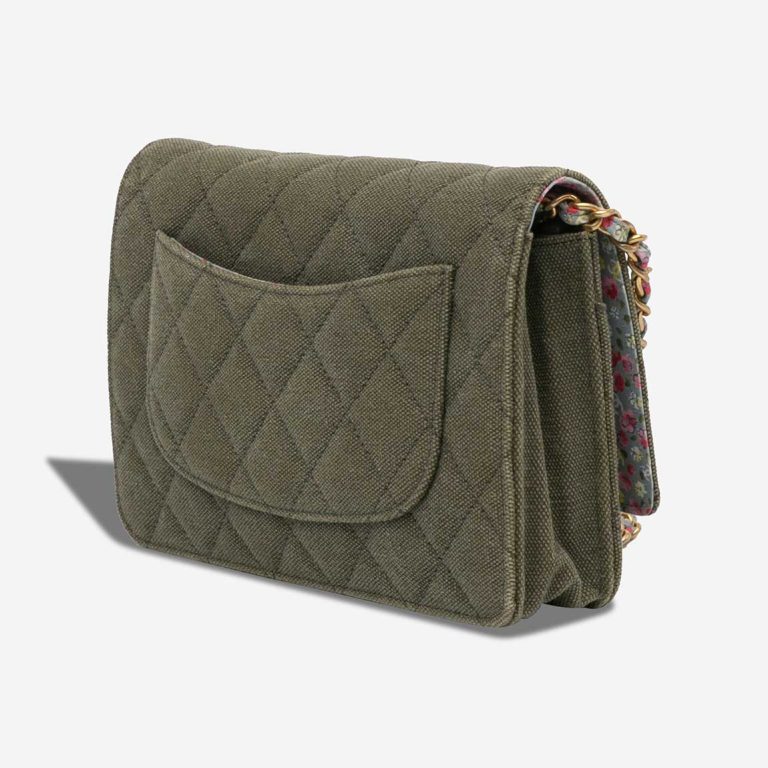 Chanel Wallet On Chain Coco Cuba Canvas Green | Vendez votre sac de créateur