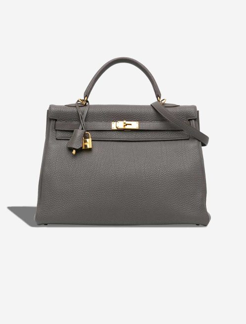 Hermès Kelly 35 Togo Étain Front | Sell your designer bag