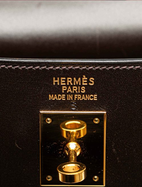 Hermès Kelly 32 Box Marron Logo | Sell your designer bag