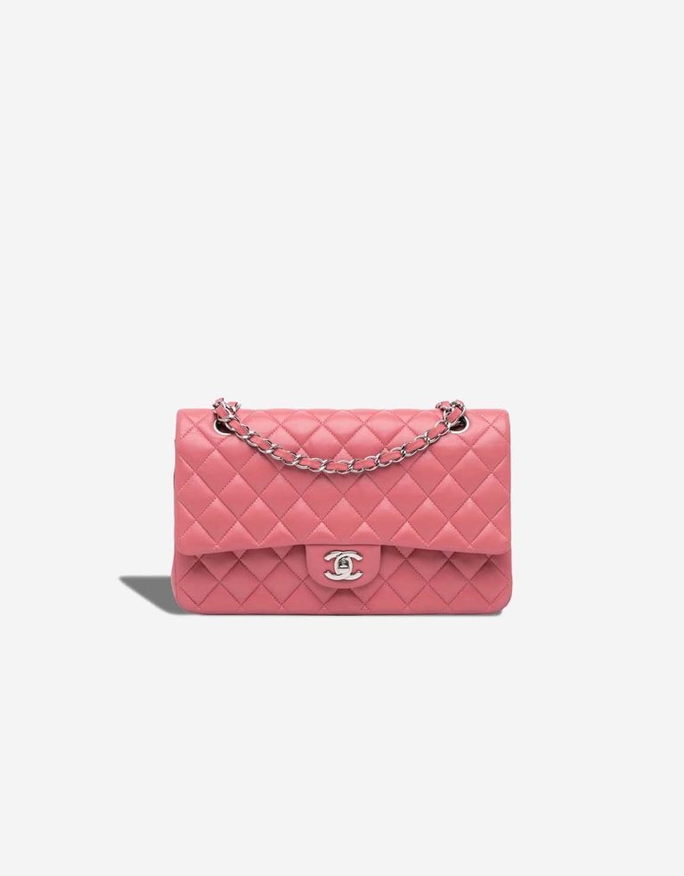 Chanel Timeless Medium Lamb Pink Front | Sell your designer bag