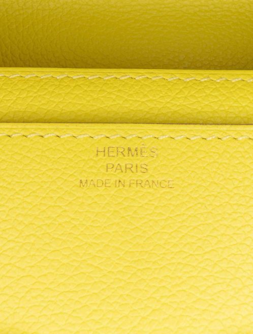 Hermès Constance To Go Evercolor Lime Logo | Sell your designer bag