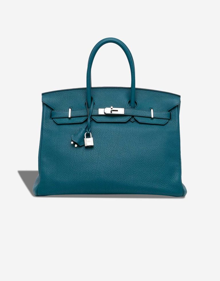 Hermès Birkin 35 Togo Cobalt Front | Sell your designer bag