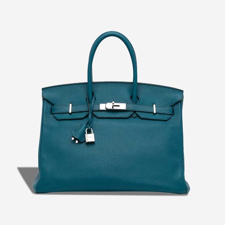 Hermès Birkin 35 Togo Cobalt Front | Verkaufen Sie Ihre Designer-Tasche