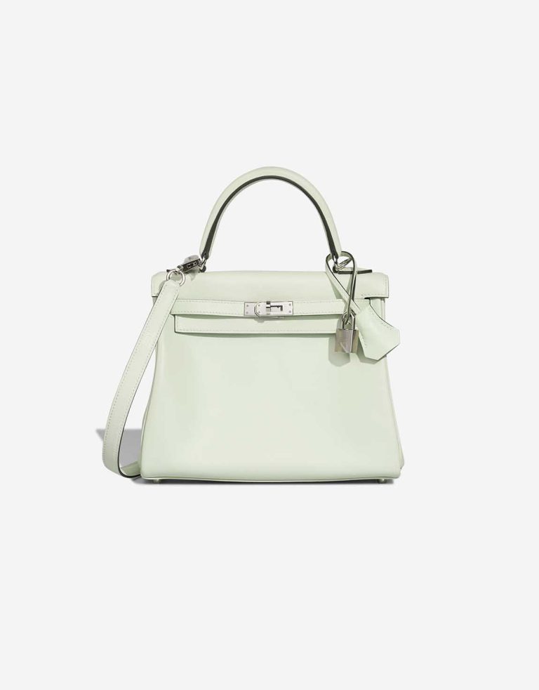 Hermès Kelly 25 Swift Vert Fizz Front | Sell your designer bag