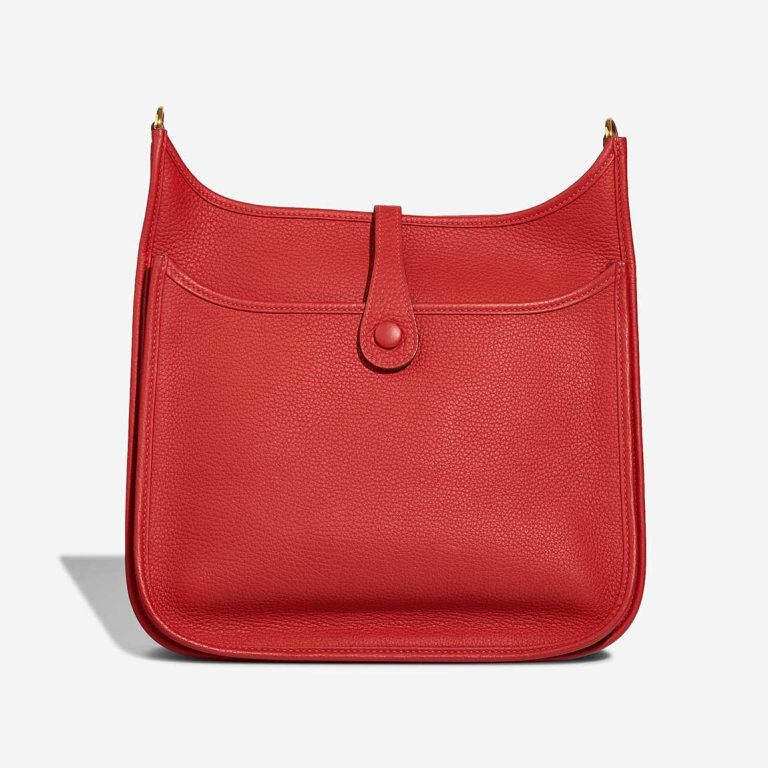 Hermès Evelyne 29 Taurillon Clémence Rouge Vermillon | Sell your designer bag