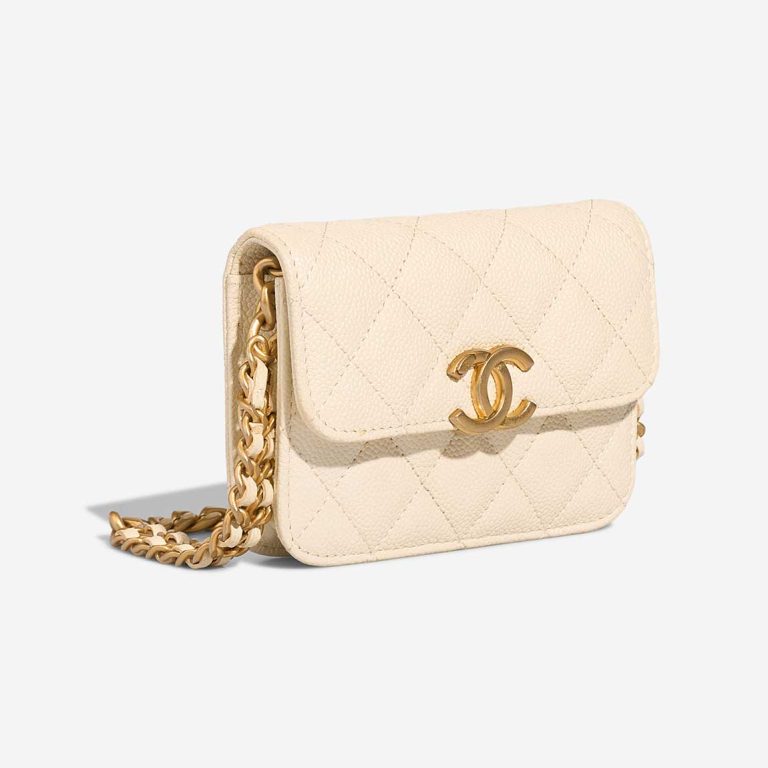 Chanel Wallet On Chain Caviar White | Sell your designer bag