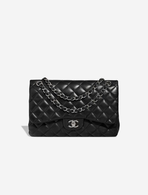 Chanel Timeless Jumbo Lamb Black Front | Sell your designer bag