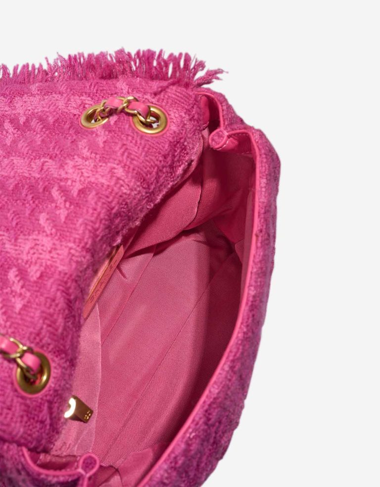 Chanel Flap Bag Small Wool Pink Inside | Sell your designer bag