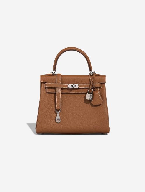 Hermès Kelly 25 Togo Gold Front | Sell your designer bag