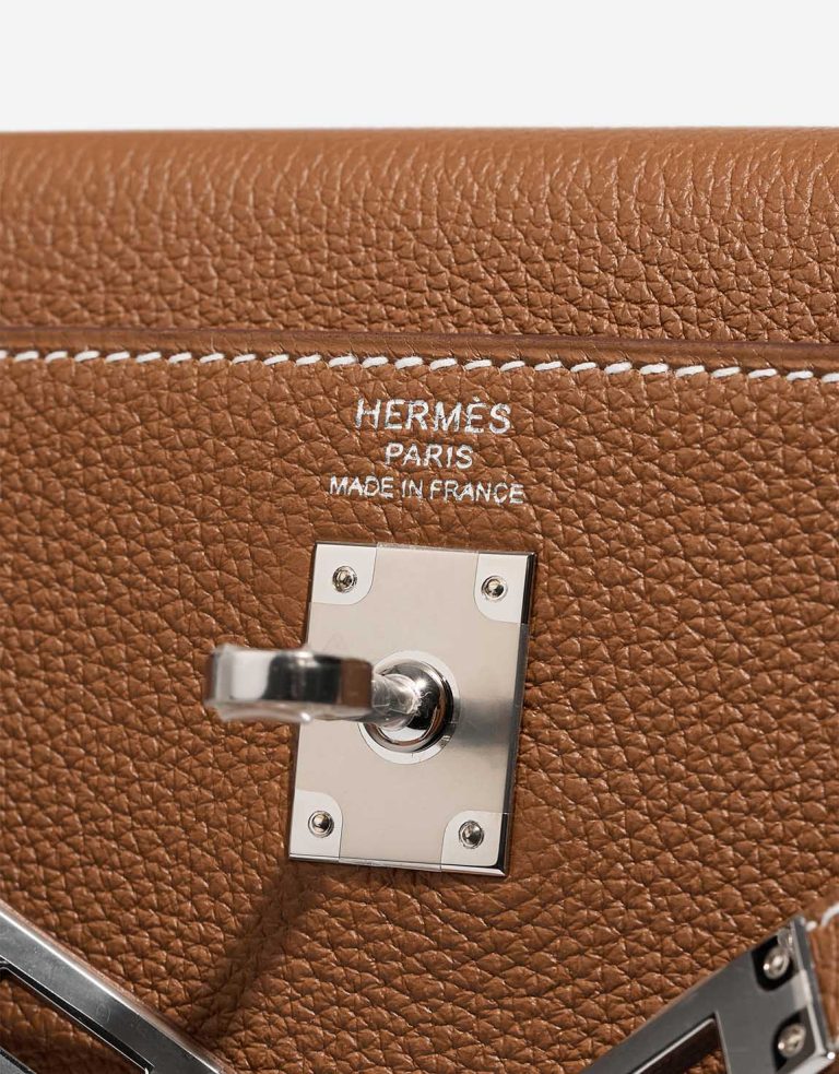 Hermès Kelly 25 Togo Gold Logo | Sell your designer bag