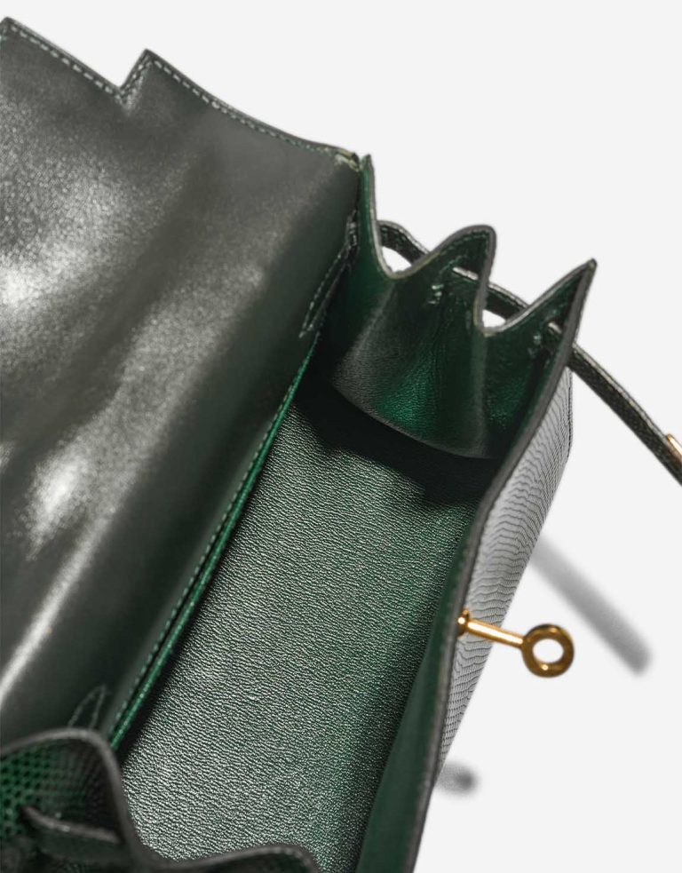 Hermès Kelly Mini Niloticus Lizard Vert Émeraude Inside | Sell your designer bag