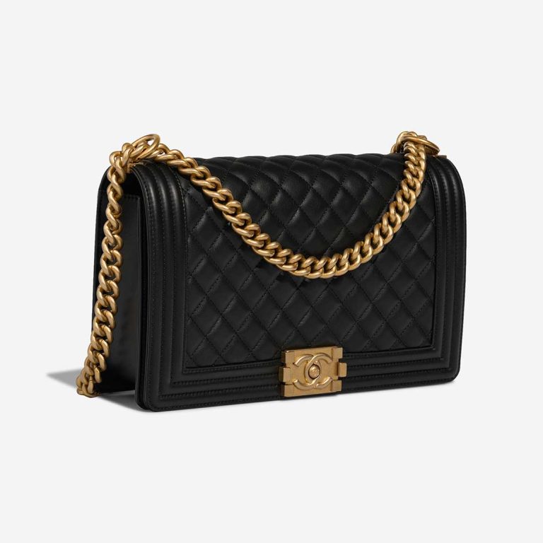 Chanel Boy New Medium Calf Black | Sell your designer bag