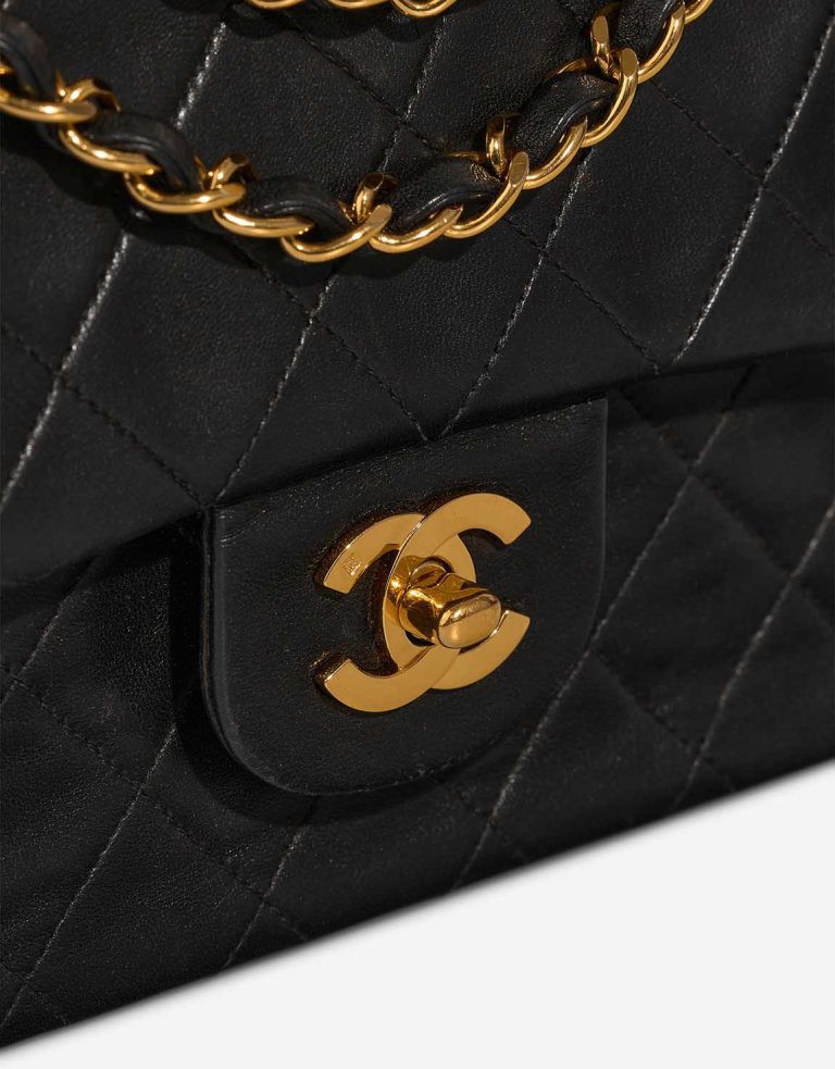 Chanel Timeless Medium Lamb Black Closing System | Sell your designer bag