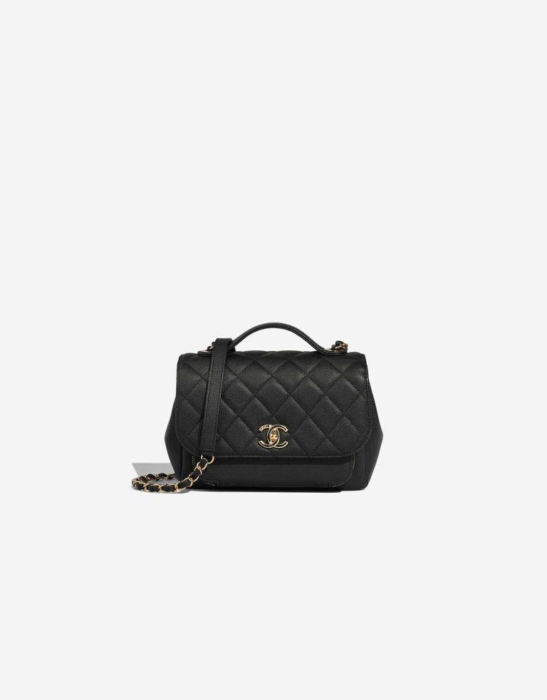 Chanel Business Affinity Small Caviar Black Front | Sell your designer bag