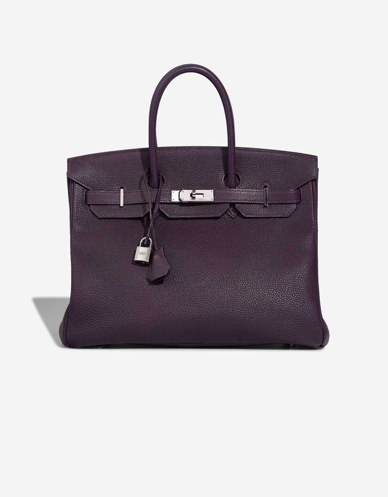 Hermès Birkin 35 Togo Raisin Front | Sell your designer bag