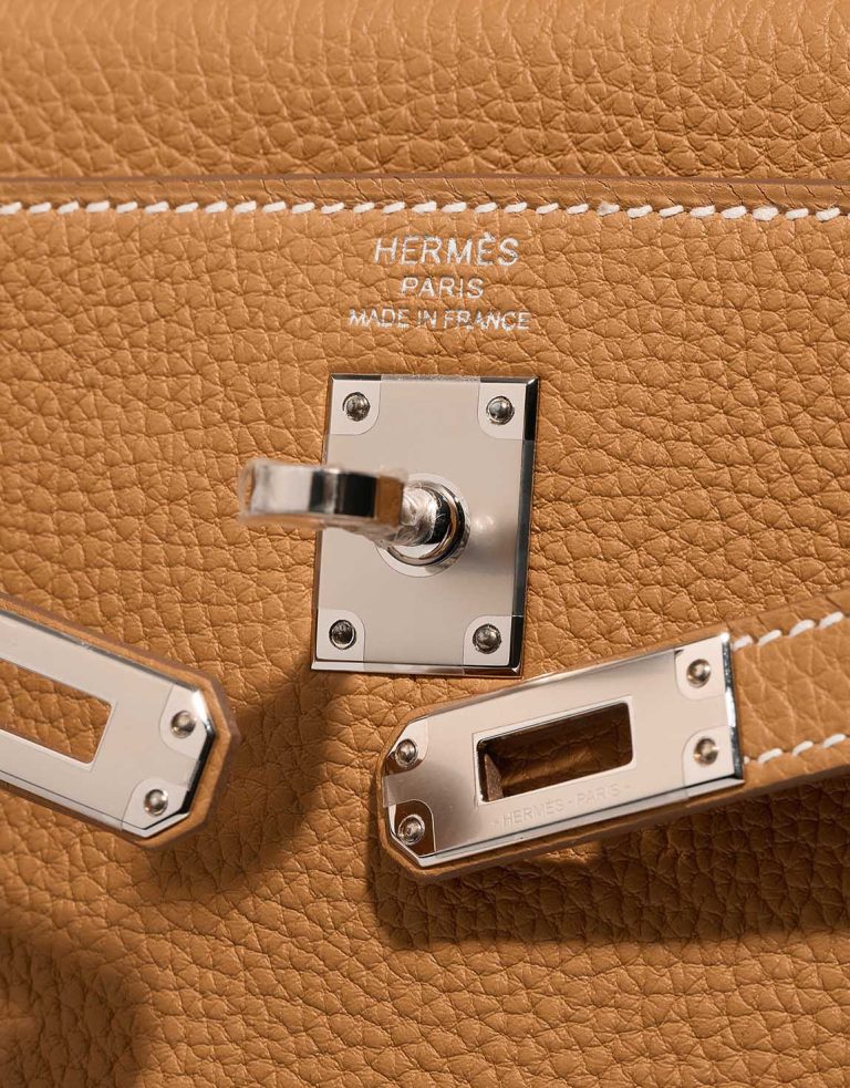 Hermès Kelly 25 Togo Sable Naturel Logo | Sell your designer bag