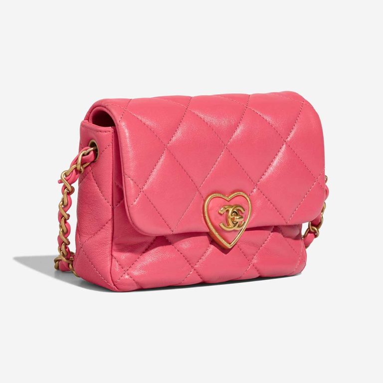 Chanel Coco Love Flap Bag Mini Lamb Pink | Sell your designer bag