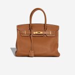 Hermès Birkin 30 Togo Gold Front | Sell your designer bag