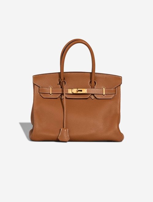 Hermès Birkin 30 Togo Gold Front | Sell your designer bag