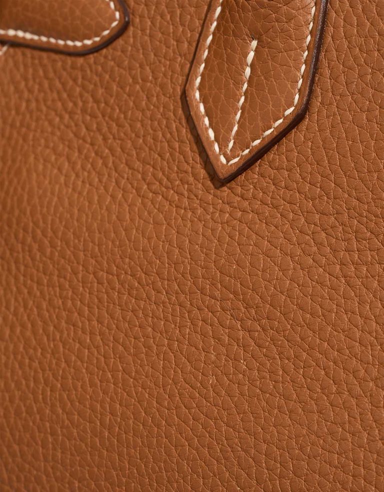 Hermès Birkin 30 Togo Gold Signs of wear | Sell your designer bag