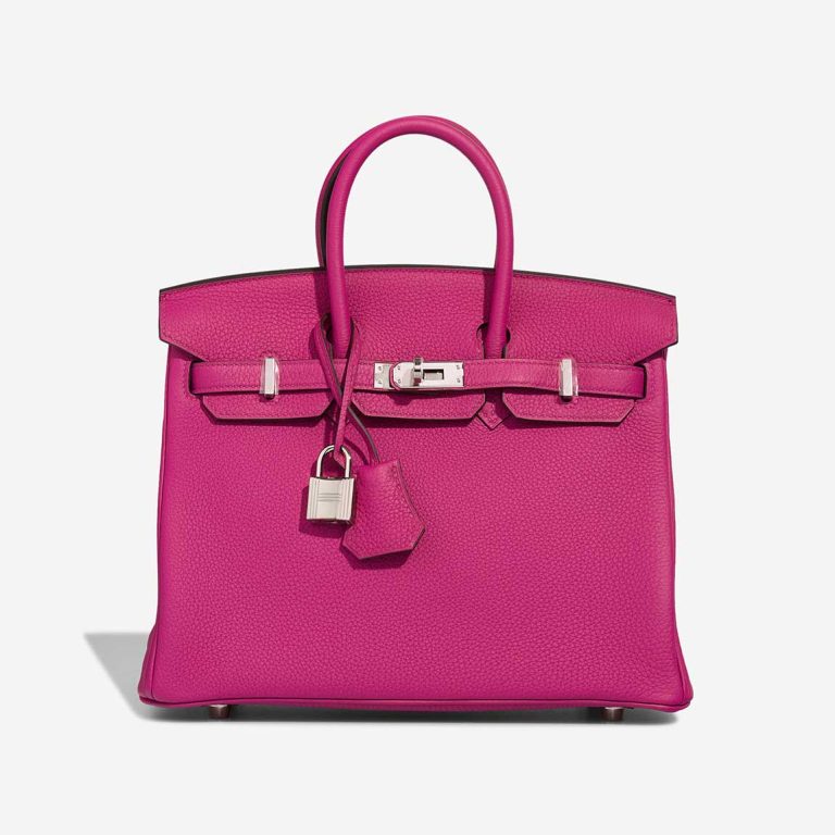 Hermès Birkin 25 Togo Rose Pourpre Front | Sell your designer bag