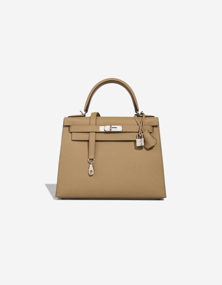 Hermès Kelly 28 Epsom Poussière Front | Sell your designer bag