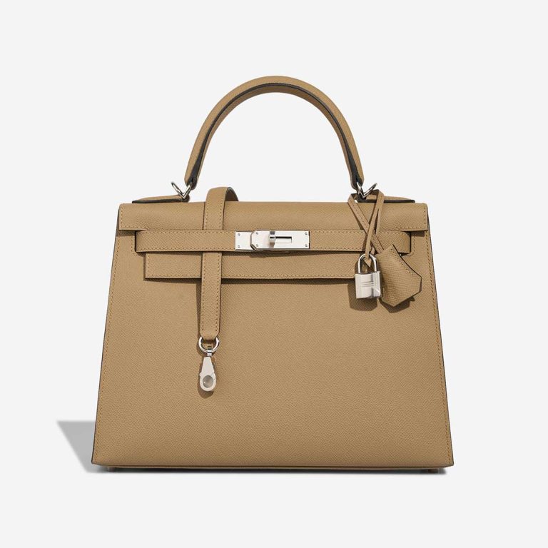 Hermès Kelly 28 Epsom Poussière Front | Sell your designer bag