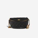 Chanel Timeless Belt Bag Large Lamb Black Front | Sell your designer bag