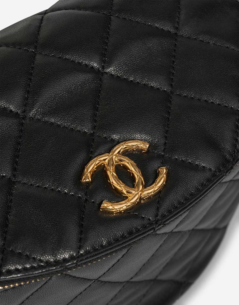 Chanel Timeless Belt Bag Large Lamb Black Closing System | Sell your designer bag