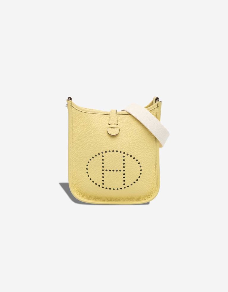 Hermès Evelyne 16 Clémence Jaune Poussin Front | Sell your designer bag