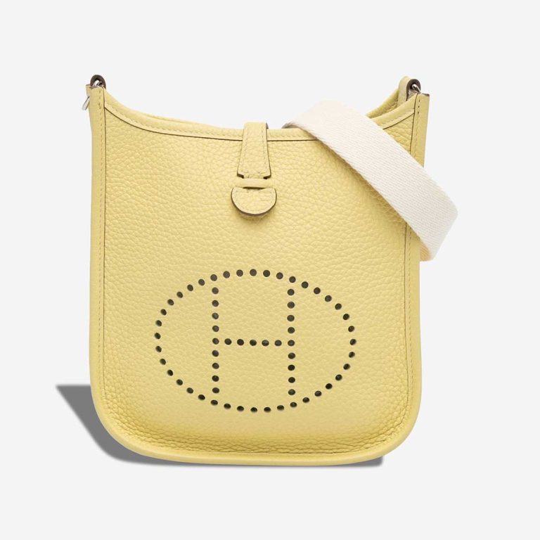 Hermès Evelyne 16 Clémence Jaune Poussin Front | Sell your designer bag