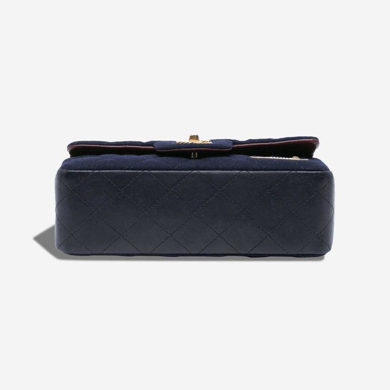 Chanel Timeless Mini Rectangular Paris-Hamburg Jersey Blue | Sell your designer bag