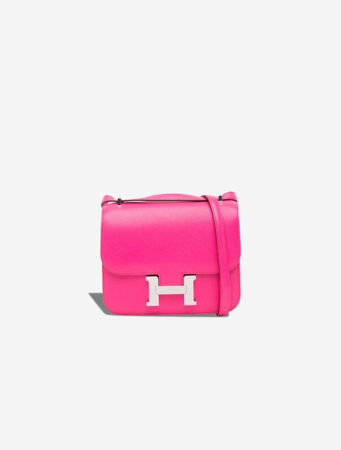 Hermès Constance 18 Chèvre Chamkila Rose Pop Front | Sell your designer bag