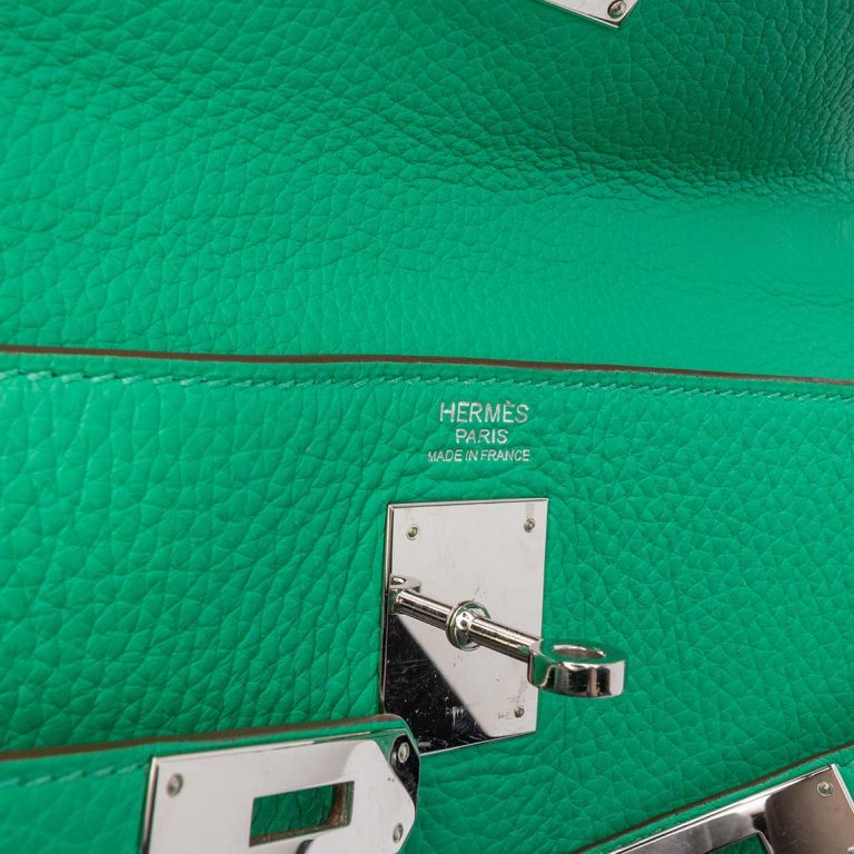 Hermès Kelly 32 Togo Menthe Front | Sell your designer bag