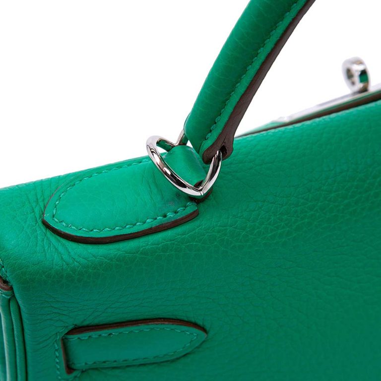 Hermès Kelly 32 Togo Menthe Front | Sell your designer bag