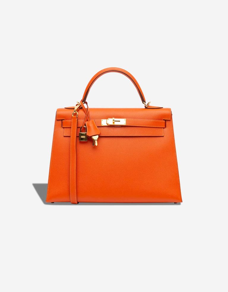 Hermès Kelly 32 Epsom Feu Front | Sell your designer bag