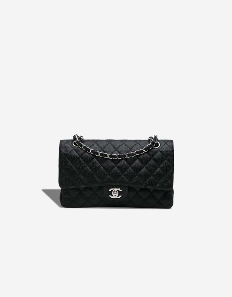 Chanel Timeless Medium Caviar Black Front | Sell your designer bag