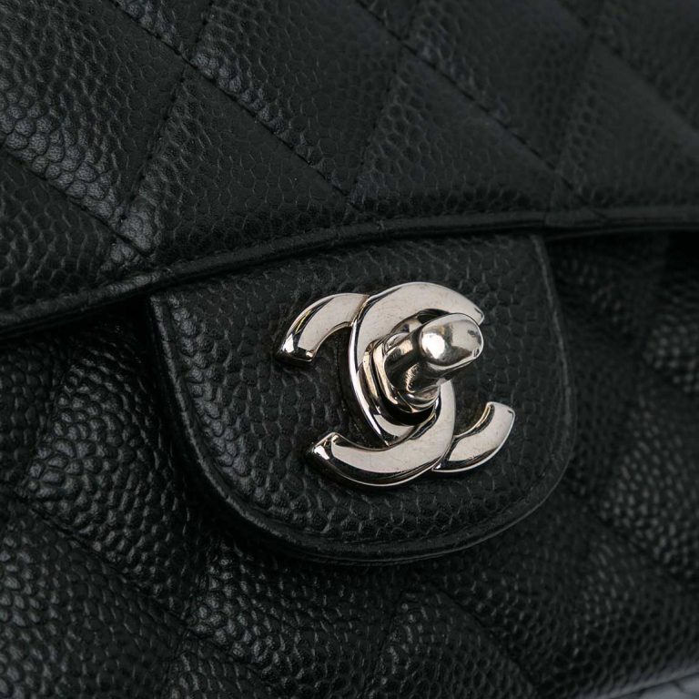 Chanel Timeless Medium Caviar Black Front | Sell your designer bag